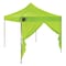 Ergodyne Lime Pop-Up Tent Zipper Door Sidewall - 10ft 6196 - alternate 5