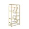 Homeroots 77" Gold Metal and Glass Nine Tier Etagere Bookcase 286635 - alternate 4