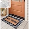 Gardenised Natural Coir and Non-Slip Rubber Doormat with Embossed Welcome Design, Classic Welcome QI004890 - alternate 4
