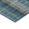 Homeroots 3' X 5' Teal Blue Navy Blue And Olive Green Plaid Washable Indoor Outdoor Area Rug 614017 - alternate 8