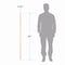 Boardwalk Metal Tip Threaded Hardwood Broom Handle, 0.94in dia x 60in, Natural BWK136 - alternate 11