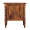 Homeroots 24" Brown Solid Wood Two Drawer Nightstand 701711 - alternate 6