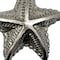 Homeroots Set of Six Silver Starfish Knob Iron Drawer Pull Knobs, 6PK 635777 - alternate 4