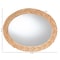 Bali & Pari Nara Braided Natural Rattan Accent Mirror, Oval 267-14611-ZORO - alternate 3