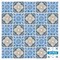 Homeroots 5" X 5" Blue Taupe Tobi Peel And Stick Tiles 400146 - alternate 3