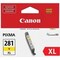 Canon CLI-281XL Original Inkjet Ink Cartridge, Yellow, Inkjet CLI281XLYW - alternate 2