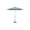 Treasure Garden 7.5 ft Square Patio Umbella, aluminum, fiberglass ribs, outdoor, Spa UM847SQ-SS 5413 Spa - alternate 1