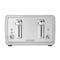 Black+Decker Stainless Steel Silver 4 slot Toaster 7.6 in. H X 11.8 in. W X 10.6 in. D TR4900SSD - alternate 1