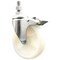 Service Caster 5 Inch 316SS Nylon Swivel 10mm Threaded Stem Caster Total Lock Brake SCC SCC-SS316TSTTL20S514-NYS-M1015 - alternate 1