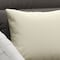 Homeroots 34" Gray And White Fabric Club Chair And Toss Pillow 564977 - alternate 4