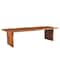 Homeroots 73" Brown Solid Wood Dining Bench 522087 - alternate 5