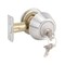 Trans Atlantic Co. DB200 Series Standard-Duty Residential Double Cylinder Tubular Deadbolt, Grade 2 in Stainless Steel DL-DB260-US32D - alternate 7
