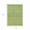 Homeroots 10' X 14' Fern Green And Sage Striped Washable Indoor Outdoor Area Rug 615343 - alternate 6