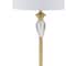 Jonathan Y Evelyn 60" Crystal / Metal LED Floor Lamp, Brass Gold/Clear JYL2030A - alternate 4