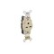 Leviton PlugsandRcptcls, 15A, 250VAC, Ivory, Nylon 5661-I - alternate 1