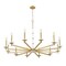 Z-Lite Kaden 12-Light Chandelier, 48 in W, Modern Gold 3045-12MGLD - alternate 3