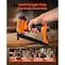 Vevor Pneumatic Staple Gun 20 Gauge T50 Pneumatic Upholstery Stapler 7/16 in Crown VT50J - alternate 7