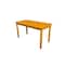 Homeroots 60" Goldenrod Solid Wood Dining Table 548922 - alternate 12