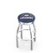 Holland Bar Stool Co 30" Chrome Connecticut Swivel Bar Stool, Accent Ring L8C3C30ConnUn - alternate 1