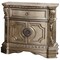 Homeroots 29" Champagne One Drawer Faux Marble and Solid Wood Nightstand With Storage 347125 - alternate 8