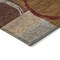 Homeroots 5' X 8' Wheat And Burgundy Geometric Washable Indoor Outdoor Area Rug 612600 - alternate 6
