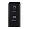 Hirsh 15" W 2 Drawer Vertical File Cabinet, Black, Letter 14410 - alternate 3