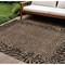 Homeroots 10' X 14' Brown Animal Print Washable Indoor Outdoor Area Rug 607637 - alternate 1