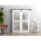 Vdomdoors Barn Bypass Interior Door, 84" x 96", White MELA7222BBB-WS-8496 - alternate 1