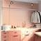 Apollo Tile Arte 1.97 in. x 7.87 in. Matte Pink Ceramic Subway Wall and Floor Tile 6.46 sq. ft./case 60-pack APLRID88PNKM - alternate 5