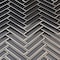 Apollo Tile Mirari 12x12 in. Gray Glossy Glass Herringbone Mosaic Wall Tile (4.59 sq ft/case) 5PK APLMNC8808GRA - alternate 6