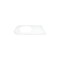 Oatey White Plastic Square Toilet Base Plate 31258 - alternate 2