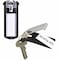 Durable Office Products Key Tag, Plastic, Black, 6PK 1957-01 - alternate 3