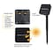 Elegani Solar Powered 200 LED Fairy Lights - 72 Ft Copper Wire, 8 Lighting Modes, Warm White Outdoor PH-SLR-200-72ft - alternate 3