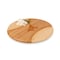 Picnic Time Family Of Brands NCAA West Virginia Mountaineers Home Run! Baseball Cheese Board - Novelty Charcuterie Board 894-00-505-833-0 - alternate 2