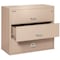 Fireking 3 Drawer, 1 Hr Fire & Impact Rated, 44" Wide Lateral Champagne 3-4422-CCH - alternate 3