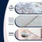 Jonathan Y Sersi Ornate Large Medallion Border Non-Slip Machine-Washable Rose Clay/Cream 2ft x 8ft Runner Rug WSH505G-28 - alternate 5