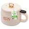 Nutrichef 1.6 QT Portable Electric Rice Cooker & Lunch Maker, White NC12BWHITE - alternate 1