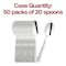 Smarty Had A Party Shiny Metallic Silver Hammered Plastic Spoons (1000 Spoons), 1000PK 2649-CASE - alternate 5