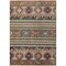 Homeroots 10' X 14' Rust Gray And Gold Tribal Washable Indoor Outdoor Area Rug 615421 - alternate 3