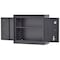 Sandusky Lee Wall Mount Cabinet, Steel, Black, 150 lb MW1F301226-9M - alternate 4