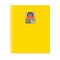 C-Line Products 8-1/2" x 11" Yellow Two-Pocket Heavyweight Poly Portfolio Folder, 25EA/BX, 6BX/CT 33956-BX - alternate 1
