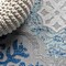 Jonathan Y Cassis Ornate Ogee Trellis High-Low Light Gray/Blue 3 ft. x 5 ft. Indoor/Outdoor Area Rug AMC105B-3 - alternate 6