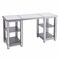 Homeroots 50" Silver Mirrored Writing Desk 402052 - alternate 7