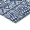 Homeroots 5' X 8' Navy Blue And Ivory Southwestern Washable Indoor Outdoor Area Rug 594179 - alternate 5