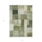 Homeroots 3' X 5' Sage And Fern Green Geometric Washable Indoor Outdoor Area Rug 605867 - alternate 8