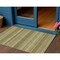 Homeroots 3' X 5' Artichoke Green And Fern Green Striped Washable Indoor Outdoor Area Rug 610576 - alternate 1