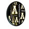 Holland Bar Stool Co Appalachian State University 13" Solid Wood Sign WSgnPBlkAppStU - alternate 1