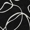 Homeroots 5' X 8' Black And Ivory Abstract Washable Indoor Outdoor Area Rug 597458 - alternate 6