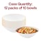 Smarty Had A Party 6 oz. White with Gold Rim Organic Round Disposable Plastic Dessert Bowls (120 Bowls), 120PK 936-WHG-CASE - alternate 4