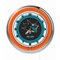 Holland Bar Stool Co San Jose Sharks Double Neon 19" Clock, NHL Clk19SJShar - alternate 1